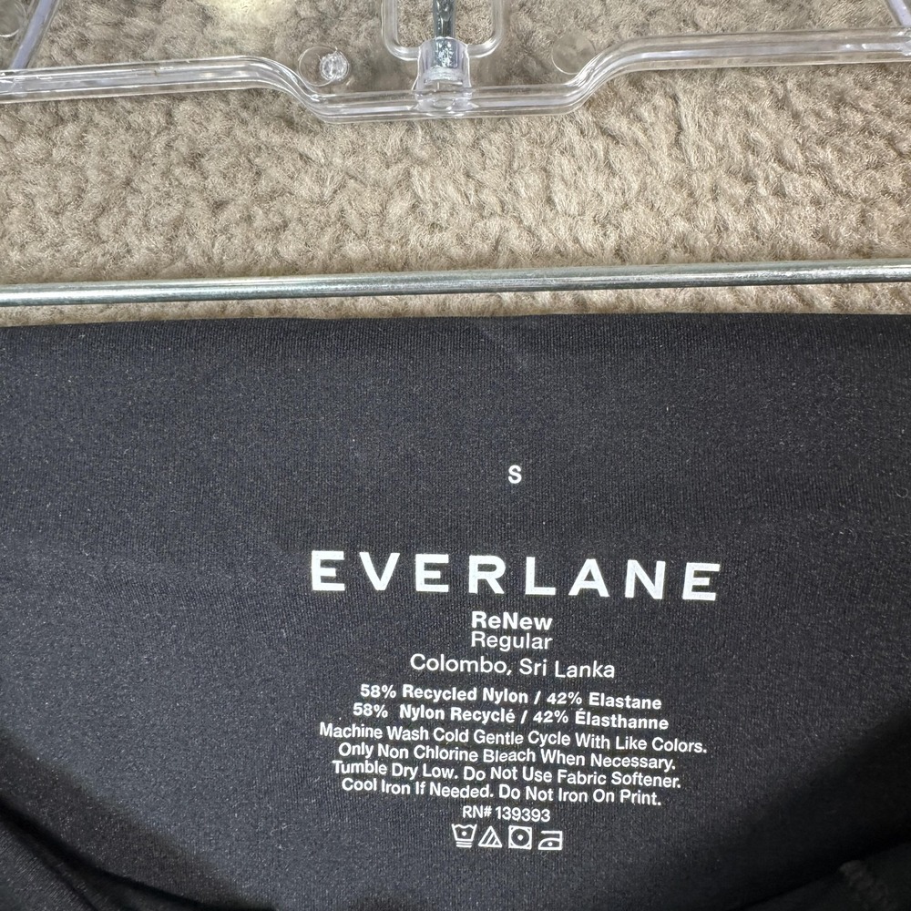 Everlane The Perform Legging Womens Small Black High Rise Ankle Yoga Athletic - Picture 8 of 10